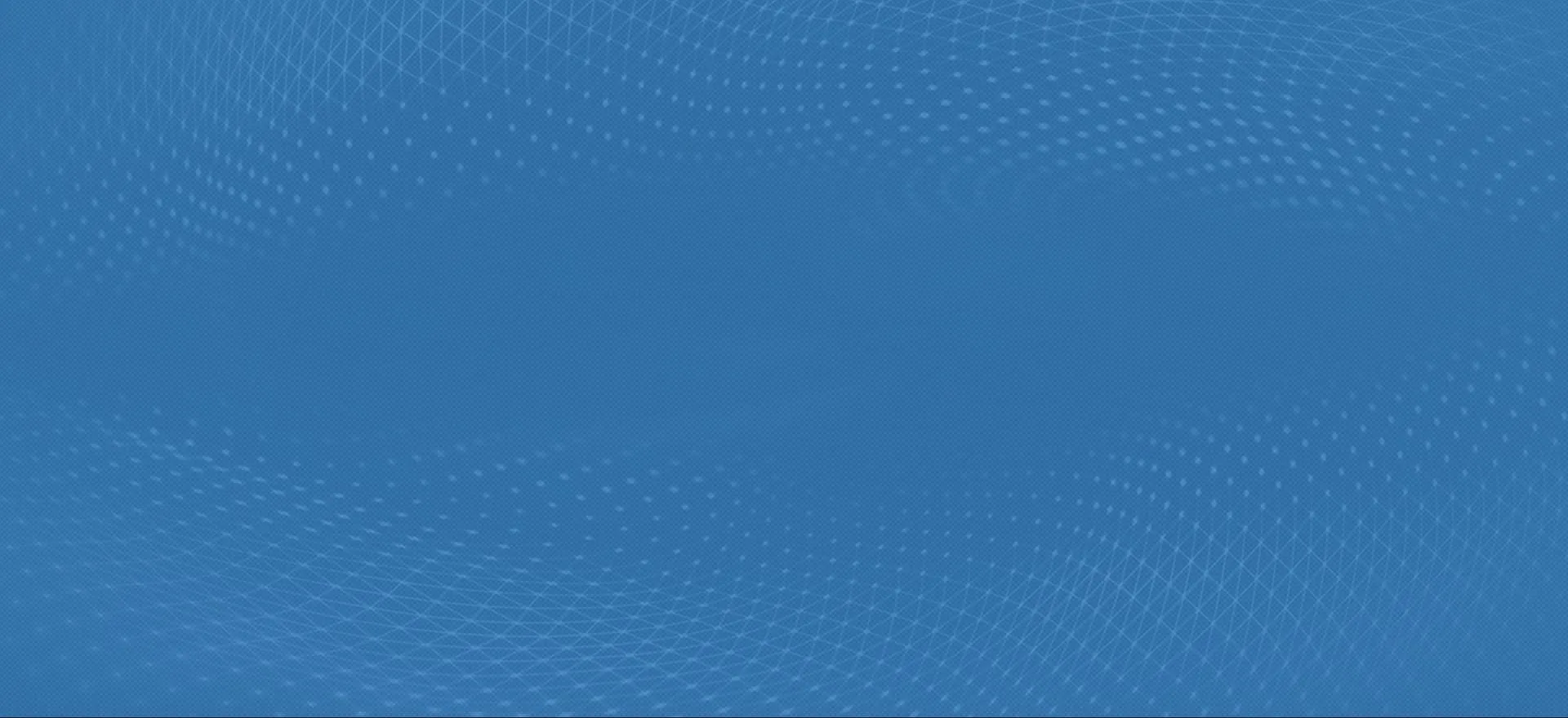 Abstract blue background with a faint dotted mesh.