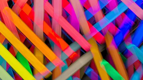 Photographic art based on pastel chalks